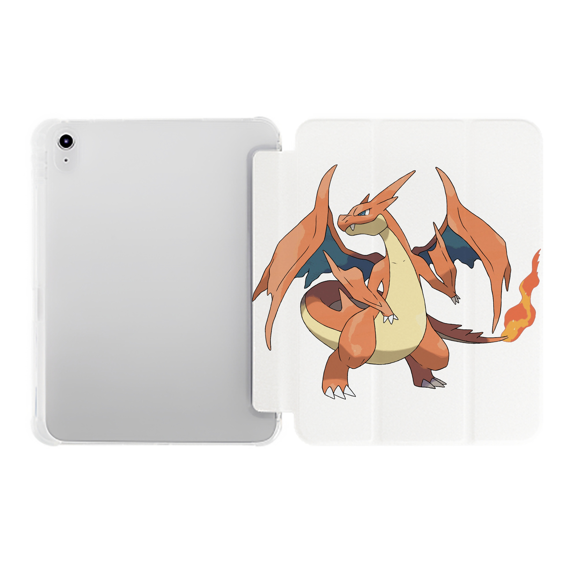 （画像用） ポケットモンスター Pokémon IPad ケース ペン収納付き 三つ折りスタンド PUレザー×シリコン 対応機種9.5/10.5/10.9インチ